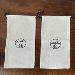 HERMES Authentic Dust Bag Set